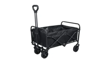5-Inch Folding Wagon with Compact Narrow Wheels Without Brakes Reinforced Model
